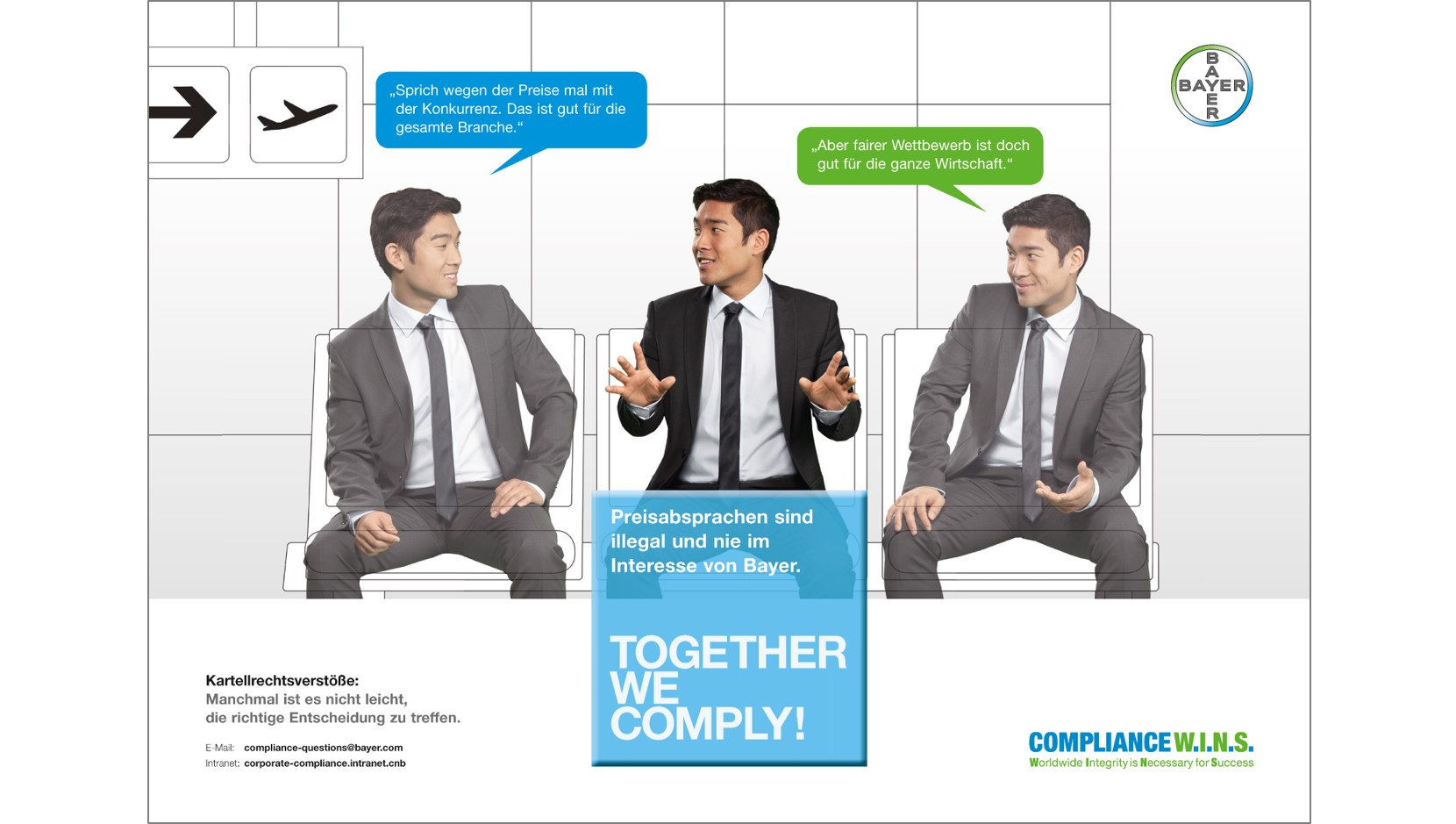 Referenzen Change Kommunikation Bayer Compliance Spiessconsult